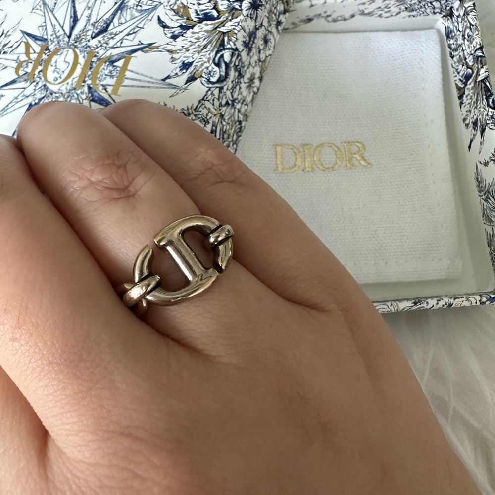 Dior | Jewelry | Cd Navy Ring | Poshmark